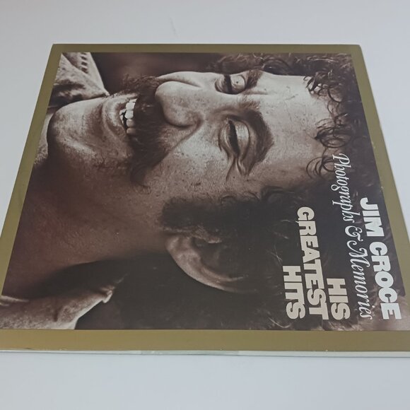Jim Croce Photographs and Memories His Greatest Hits vinyl record, 1974 pressing - Picture 6 of 10